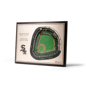 YouTheFan MLB 5-Layer Stadium View 3D Wall Art, Assorted Teams