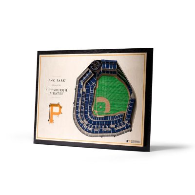 5-Layer StadiumView 3D Wall Art - Pittsburgh Pirates:- Pittsburgh Pirates