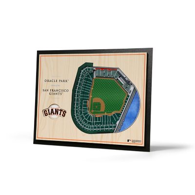 5-Layer StadiumView 3D Wall Art - San Francisco Giants:- San Francisco Giants