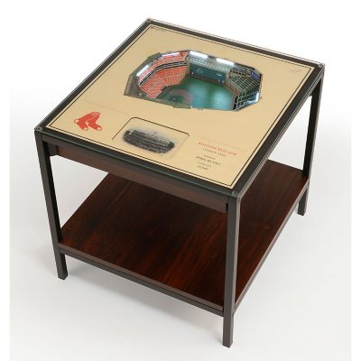 MLB 25-Layer Stadium View Lighted End Table - Boston Red Sox:- Boston Red Sox