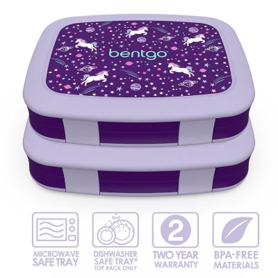 Bentgo Kids' Snack Leak-Proof Storage Container Green/Navy