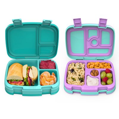 One Bentgo® Fresh and One Bentgo® Kids Print Lunch Box-Mermaid