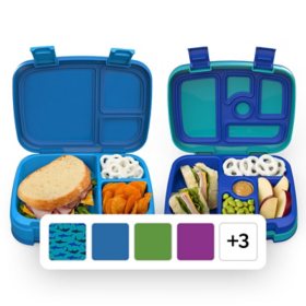 One Bentgo Fresh and One Bentgo Kids Lunch Box, Choose Color