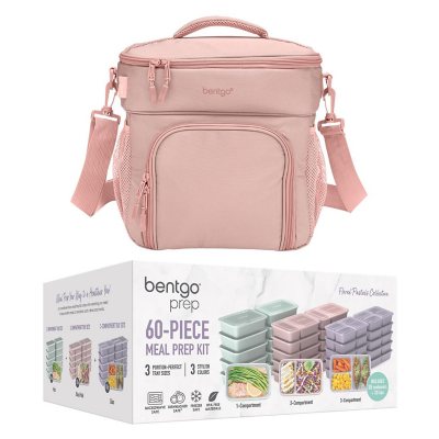 Bentgo Prep Deluxe Bag and Bentgo 60-Piece Meal Prep Container Set - Sam's  Club