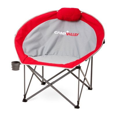 campvalley oversized round camp chair