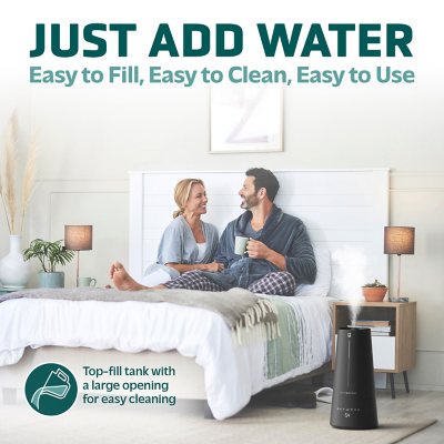 PureGuardian 1.5 Gal. Warm and Cool Mist Ultrasonic Humidifier with Humidistat and UV-C		‼️needs cleaning‼️