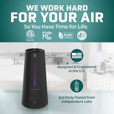 PureGuardian 1.5 Gal. Warm and Cool Mist Ultrasonic Humidifier with Humidistat and UV-C		‼️needs cleaning‼️