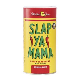 Slap Ya Mama All Natural Cajun Seasoning from Louisiana, 1 each of  Original, Hot, White Pepper & Low Sodium, Variety Pack of 4 