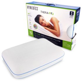Homedics Thera P Memory Foam Side Sleeper Pillow 2 Pack Sam S Club