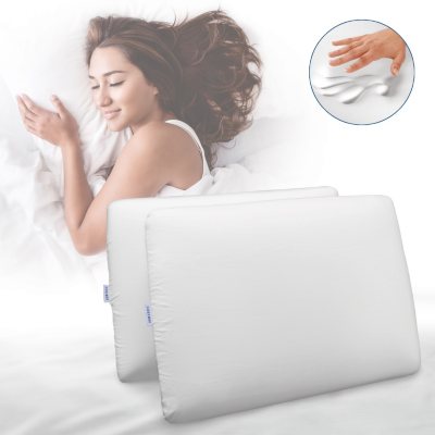 Homedics comfort shape memory foam bed pillow sale