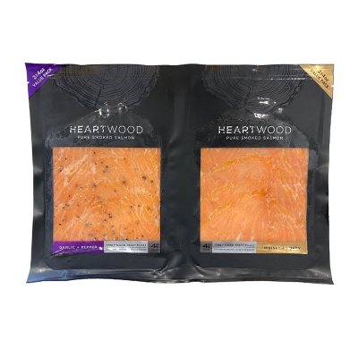 Heartwood Pure Smoked Salmon Duo Pack (8 oz.) - Sam's Club