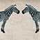 Zebras - 13" x 22", variant on STUDIOCHIC Home Summer Brights Indoor/Outdoor Decorative Pillow
