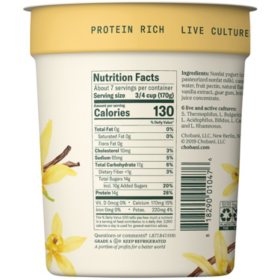 Nonfat Vanilla Yogurt Nutrition Facts - NutritionWalls