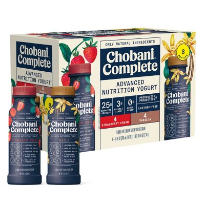 Chobani Complete Yogurt Shakes Variety Pack (8 ct.) - Sam's Club