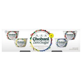 Chobani Zero Sugar Greek Yogurt (16 ct.)