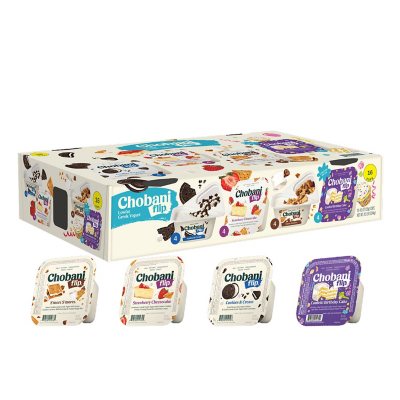 Chobani Flip Low Fat Greek Yogurt Variety Pack (16 ct.) Sam's Club