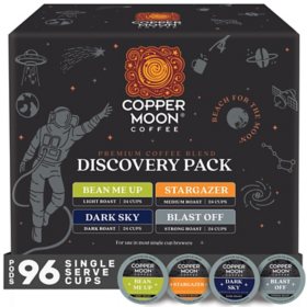 Copper Moon Coffee Single Serve Cups, Discovery Pack 96 ct.