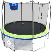 Skywalker 12' Round Sports Arena Trampoline with Enclosure – Dual Color