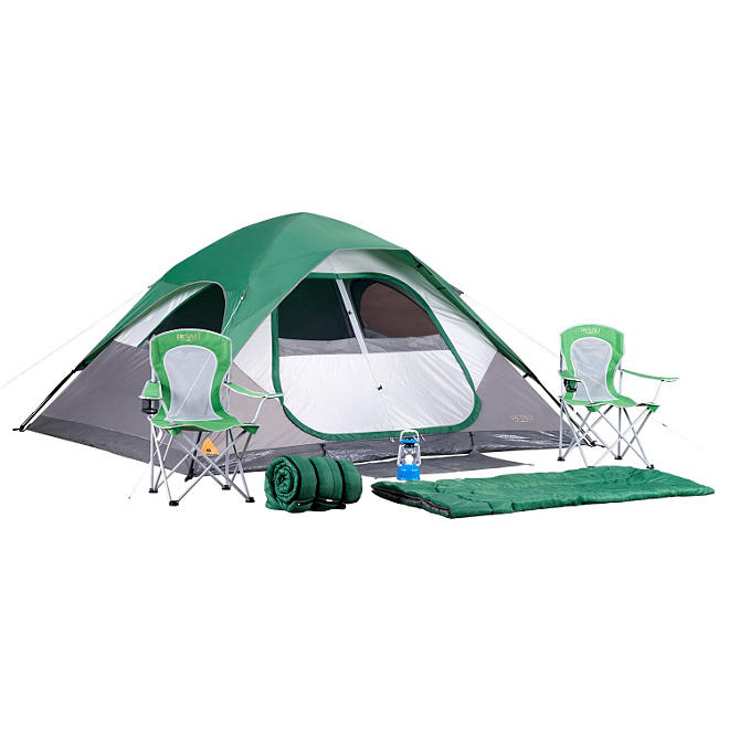 Denali 7-Piece Camping Set with 11' x 9' Tent