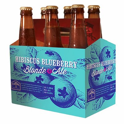 Mt. Carmel Hibiscus Blueberry Blonde Ale (12 fl. oz., 6 pk.) - Sam's Club