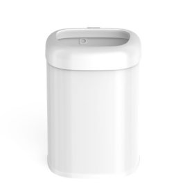 Rubbermaid Commercial BRUTE Recycling Rollout Trash Can with Hinged Lid,  Blue (50 gal.) - Sam's Club