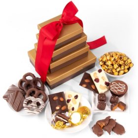 Gift of Chocolate Tower - Dilettante Chocolates