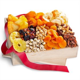 Healthy Indulgence Dried Fruit & Nuts Gift Crate