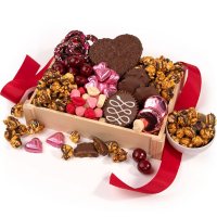 Valentine's Day Deluxe Chocolate Gift Crate