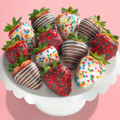 Celebration Chocolate Covered Strawberries (12 ct.) - Sam's Club