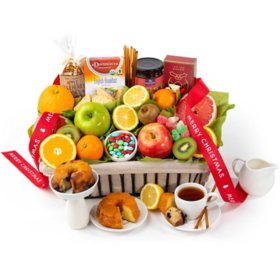 Christmas Wishes Family Brunch Gift Basket