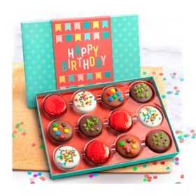 A Gift Inside Happy Birthday Chocolate Covered Oreos, 12 ct. 
