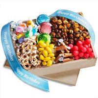 Happy Birthday Chocolate Sweets and Treats Gift Crate