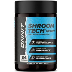 ONNIT Shroom Tech SPORT Pre-Workout Energy Support Supplement, 84 ct.