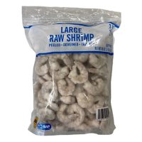 Large Raw Shrimp (3 lb. bag, 31-40 shrimp per pound)