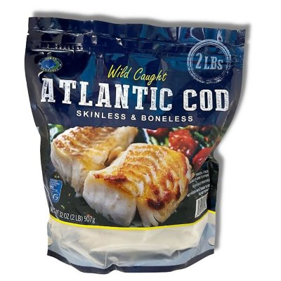 Ocean Ventures Wild Caught Atlantic Cod (2 lbs.) Sam's Club