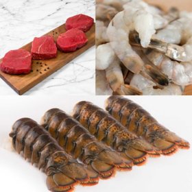 Premium Surf and Turf Curated Box, Frozen, 4.38 lbs.