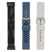 WITHit Replacement Band Compatible with Fitbit Charge 3/4:  3-Pack