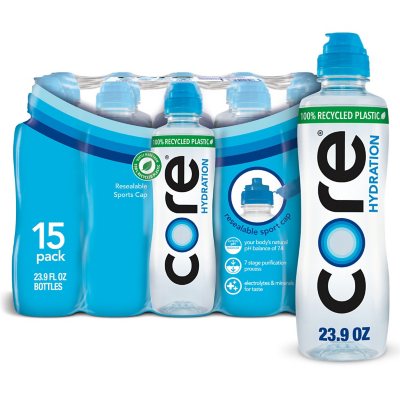 Core Hydration Water, Nutrient Enhanced, Lemon Extract