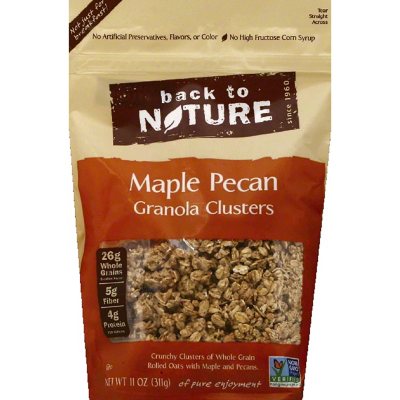 Back To Nature Maple Pecan Granola Clusters (11 oz., 6 ct.) Sam's Club
