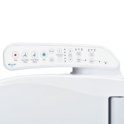 Brondell Swash SE400 Advanced Bidet Seat, Round White
