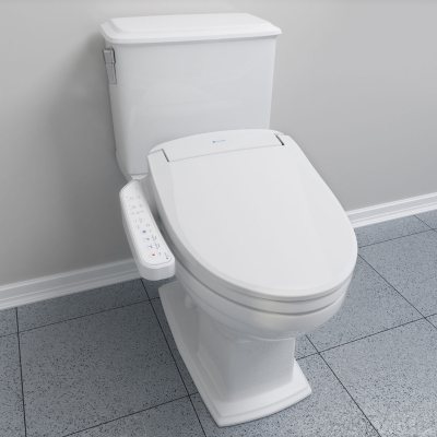 Brondell Swash SE400 Advanced Bidet Seat, Round White