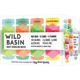 Oskar Blues Wild Basin Sparlking Water Mix Pack (12 fl. oz. can, 12 pk.)