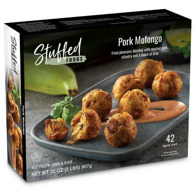 Stuffed Foods Pork Mofongo, Frozen, 32 oz. - Sam's Club