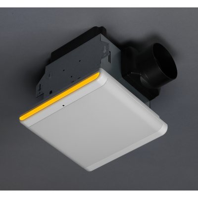 Homewerks Smart Vent Bathroom Ventilation Fan with Motion Sensor and LED  Light - Sam's Club