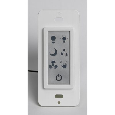 Homewerks Smart Vent Bathroom Ventilation Fan with Motion Sensor and LED Light