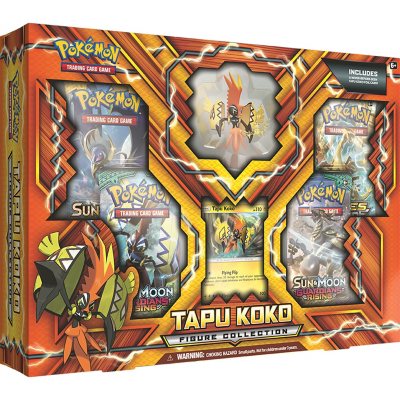 Pokemon Marshadow & Tapu Koko Box Sets Foil CGX Booster packs Oversize Cards NEW 