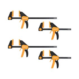 WORX 4PC Quick Release Bar Clamp Set