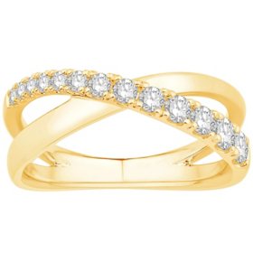 0.50 CT. T.W. Diamond Ring in 14K Yellow Gold