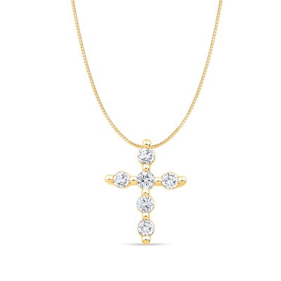 14k store diamond cross