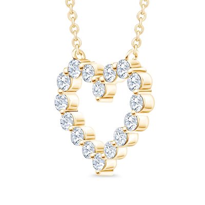 ◇TATIANA◇ Heart Doughnut Necklace NZ2025 타티아나 주얼리 - Heart Doughnut Necklace NZ2025